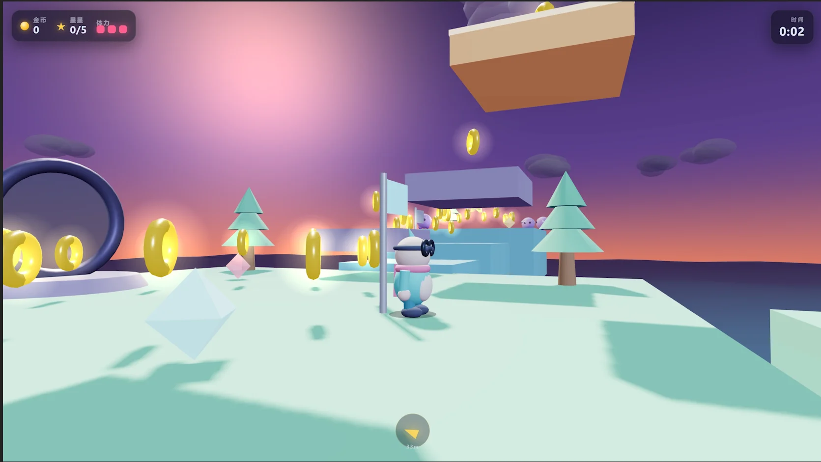 3D Super Mario generated via Three.js by DeepSeek V4 Flash — single prompt